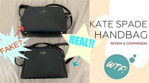 kate spade bag fake vs real|surprise kate spade real.